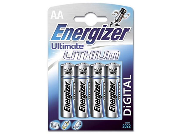 Energizer Ultimate Lithium AA L91 4PK